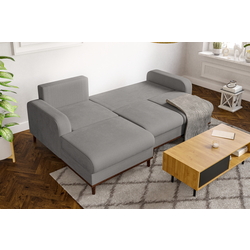 Диван угловой Inspira Furniture Beata SF Left Fjord 08 (Grey) Thumb