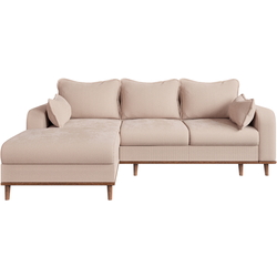Canapea de colt Inspira Furniture Beata SF Left Fjord 23 (Beige) Thumb
