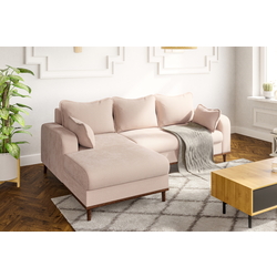 Canapea de colt Inspira Furniture Beata SF Left Fjord 23 (Beige)