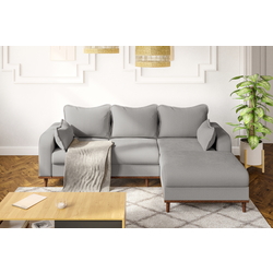 Canapea de colt Inspira Furniture Beata SF Right Fjord 08 (Grey) Thumb