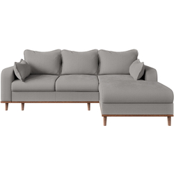 Canapea de colt Inspira Furniture Beata SF Right Fjord 08 (Grey) Thumb