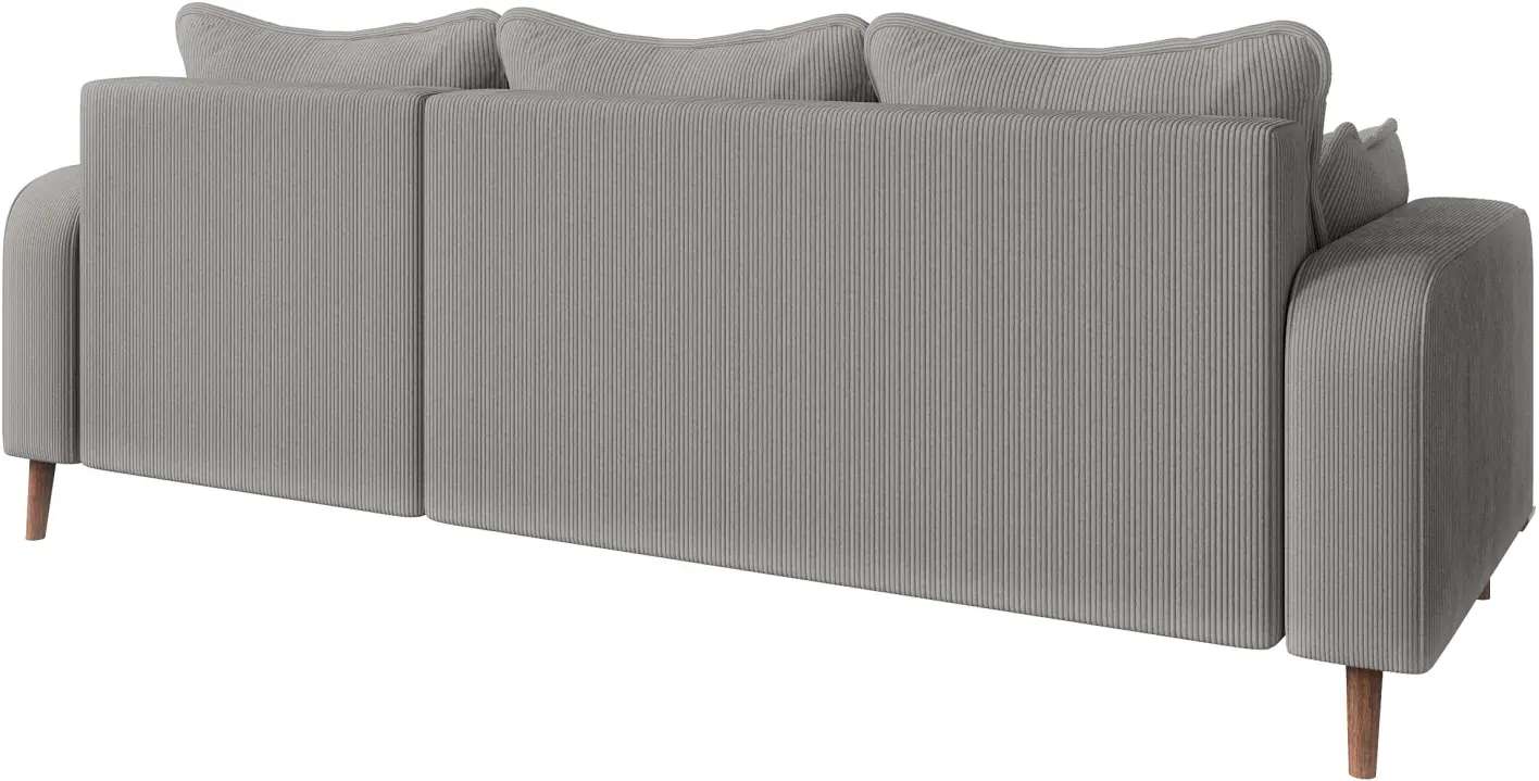 Canapea de colt Inspira Furniture Beata SF Right Fjord 08 (Grey)