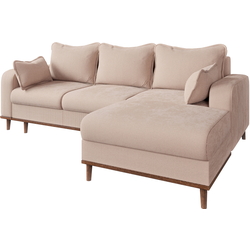 Canapea de colt Inspira Furniture Beata SF Right Fjord 23 (Beige) Thumb