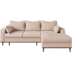 Canapea de colt Inspira Furniture Beata SF Right Fjord 23 (Beige) Thumb