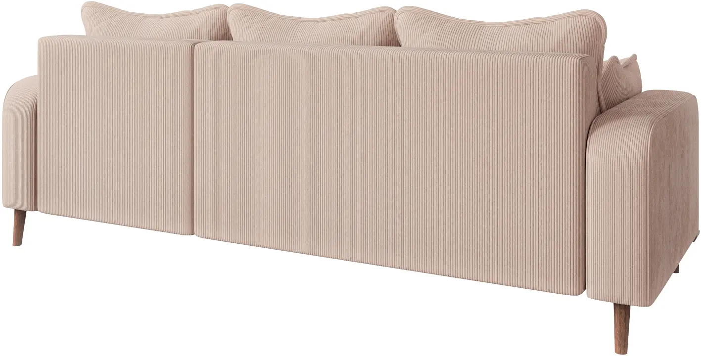 Canapea de colt Inspira Furniture Beata SF Right Fjord 23 (Beige)