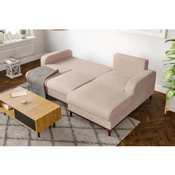 Canapea de colt Inspira Furniture Beata SF Right Fjord 23 (Beige) Thumb