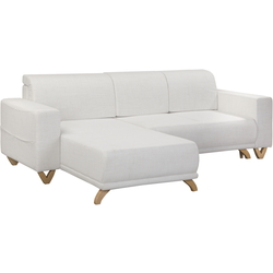 Canapea de colt Inspira Furniture Bella SF Cablo 01 (White) Thumb