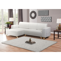 Canapea de colt Inspira Furniture Bella SF Cablo 01 (White)