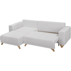 Canapea de colt Inspira Furniture Bella SF Cablo 01 (White) Thumb