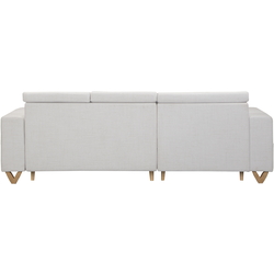 Canapea de colt Inspira Furniture Bella SF Cablo 01 (White) Thumb