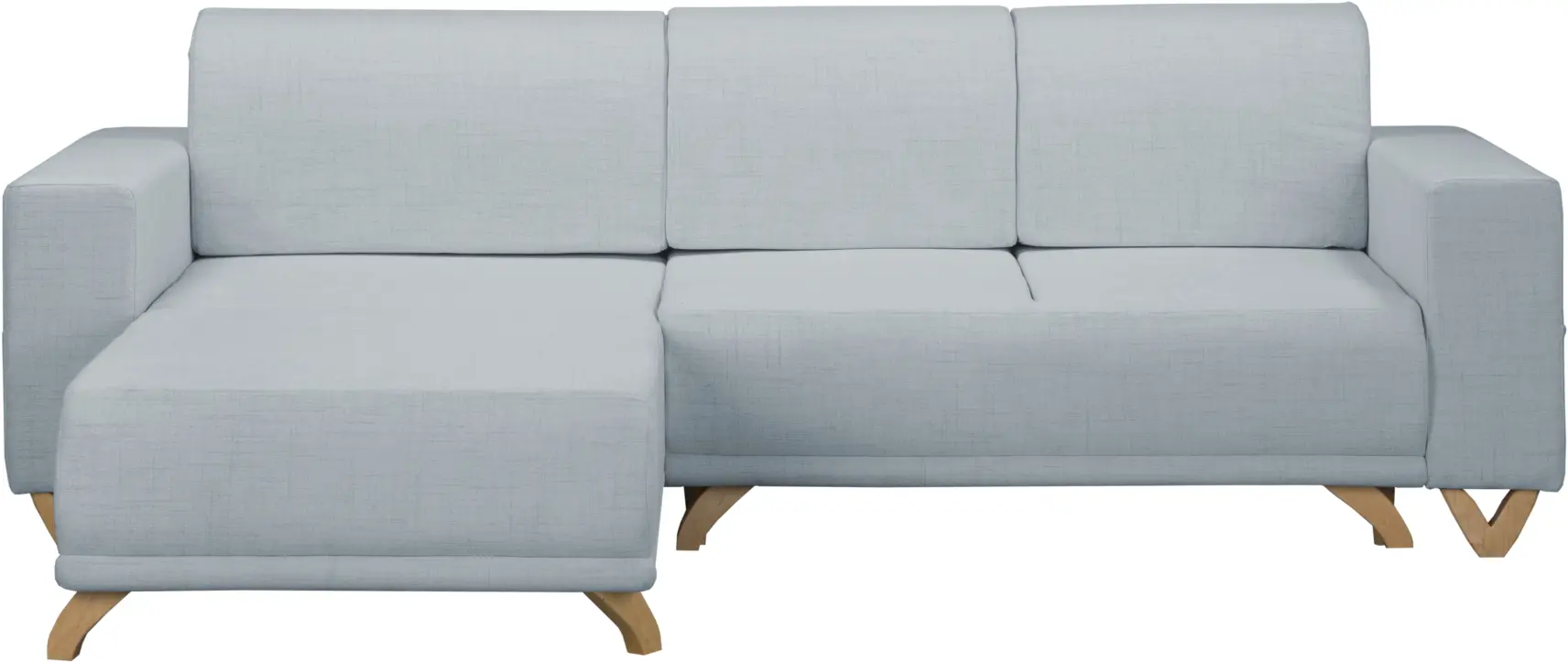 Диван угловой Inspira Furniture Bella SF Cablo 10 (Blue Grey)