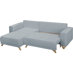 Диван угловой Inspira Furniture Bella SF Cablo 10 (Blue Grey) Thumb
