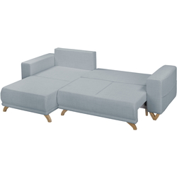 Диван угловой Inspira Furniture Bella SF Cablo 10 (Blue Grey) Thumb