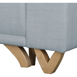Диван угловой Inspira Furniture Bella SF Cablo 10 (Blue Grey) Thumb