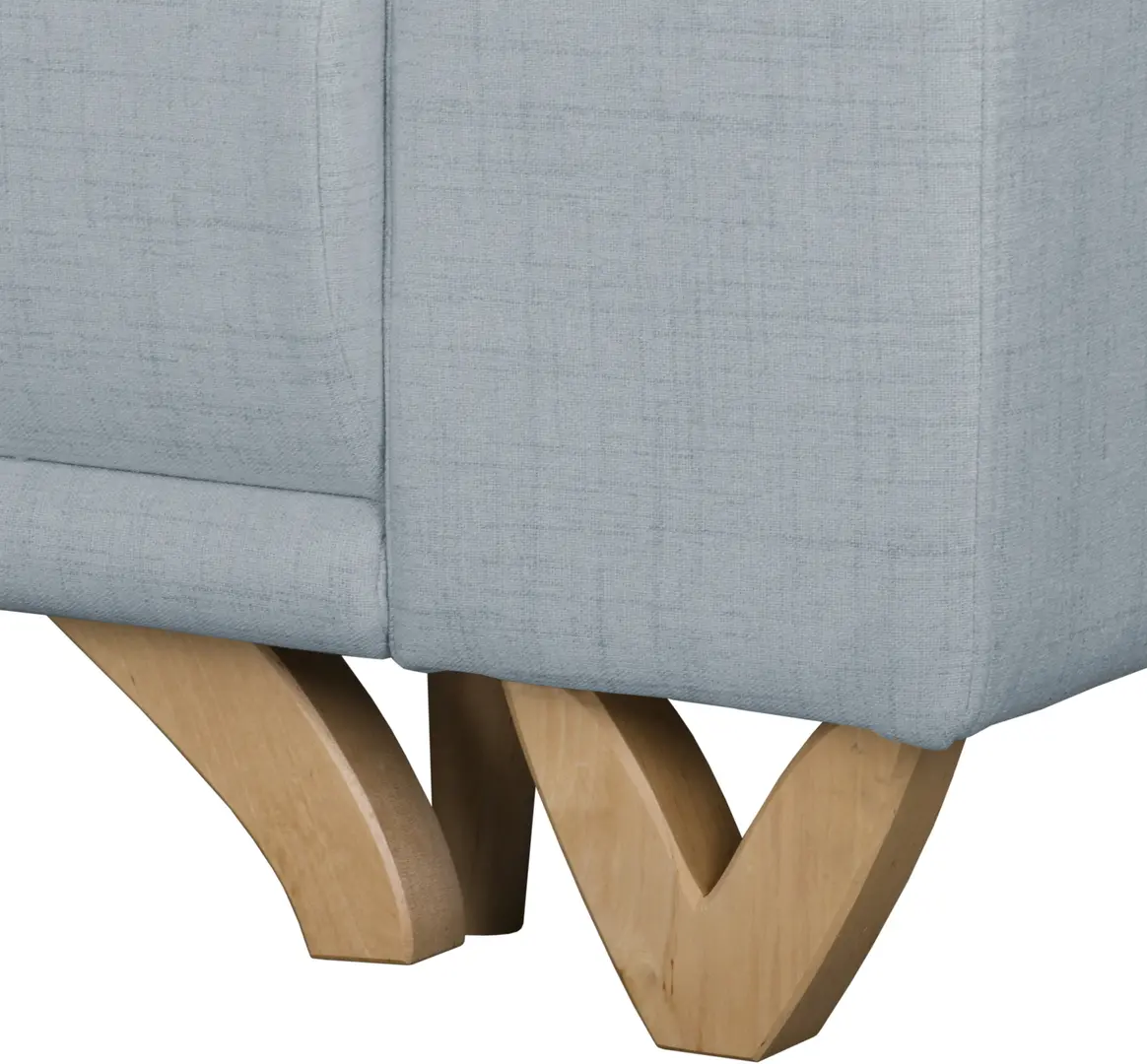 Диван угловой Inspira Furniture Bella SF Cablo 10 (Blue Grey)