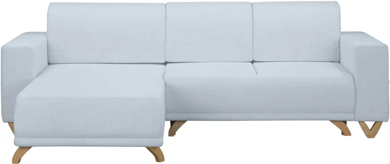 Canapea de colt Inspira Furniture Bella SF Cablo 11 (Sky Blue)