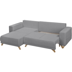 Canapea de colt Inspira Furniture Bella SF Cablo 14 (Grey) Thumb