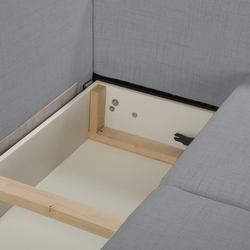 Canapea de colt Inspira Furniture Bella SF Cablo 14 (Grey) Thumb