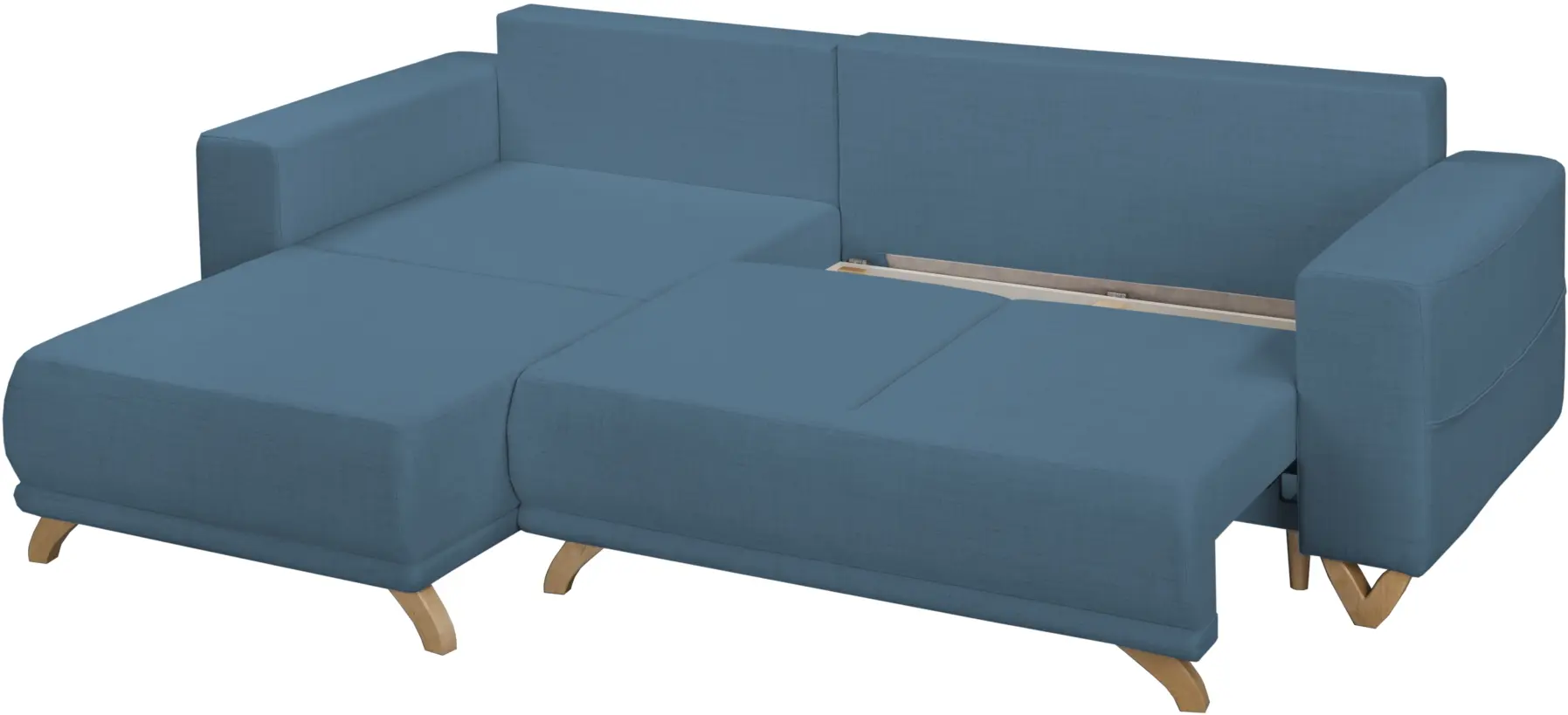 Диван угловой Inspira Furniture Bella SF Cablo 9 (Blue)