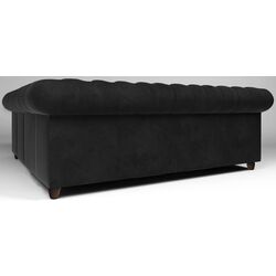 Диван угловой Inspira Furniture Cambridge 2+E+2 Riviera 100 (Black) Thumb