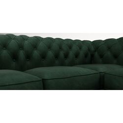 Canapea de colt Inspira Furniture Cambridge 2+E+2 Riviera 38 (Dark Green) Thumb