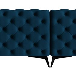 Диван угловой Inspira Furniture Chelsea 2+OT Right Riviera 81 (Dark Blue/Black) Thumb