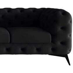 Canapea de colt Inspira Furniture Chelsea Chelsea OT+2 Left Riviera 100 (Black) Thumb