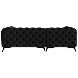 Canapea de colt Inspira Furniture Chelsea Chelsea OT+2 Left Riviera 100 (Black) Thumb