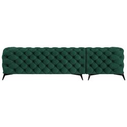 Canapea de colt Inspira Furniture Chelsea OT+2 Left Riviera 38 (Dark Green/Black) Thumb