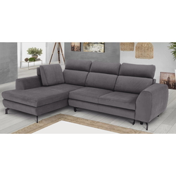Canapea de colt Inspira Furniture Denver SF Left Jasmine 27 (Grey)