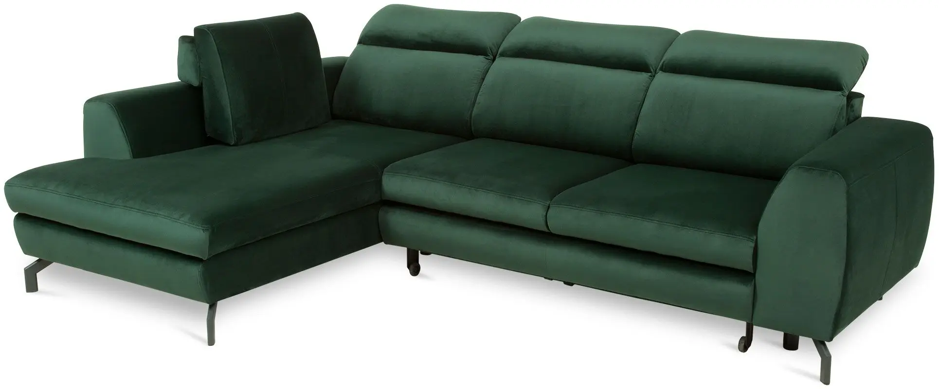 Диван угловой Inspira Furniture Denver SF Left Riviera 38 (Dark Green)