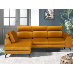 Canapea de colt Inspira Furniture Denver SF Left Riviera 41 (Mustard)