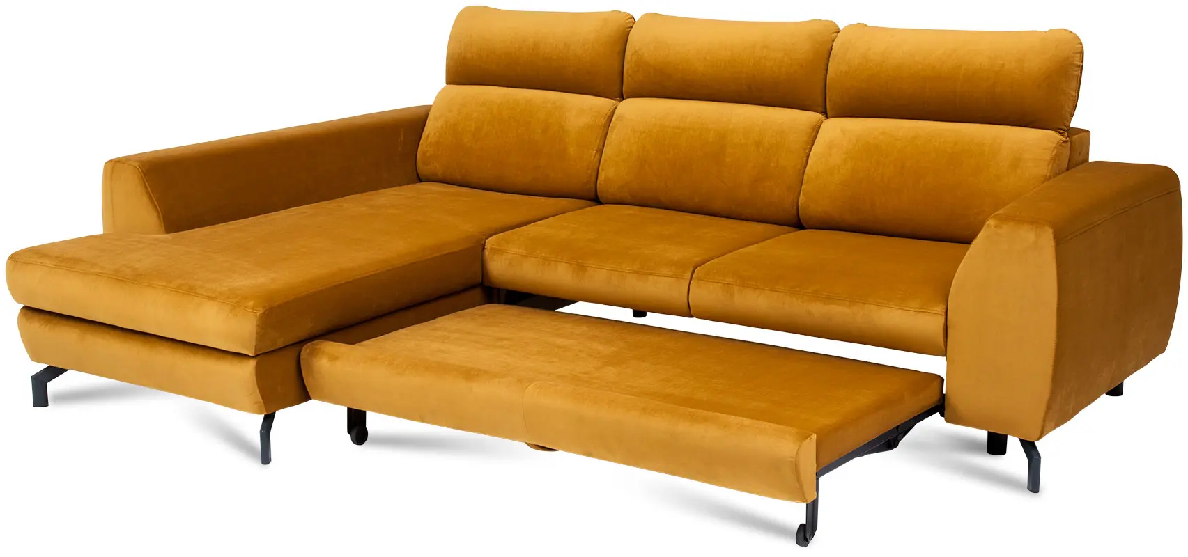 Диван угловой Inspira Furniture Denver SF Left Riviera 41 (Mustard)