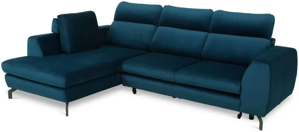 Диван угловой Inspira Furniture Denver SF Left Riviera 81 (Blue)