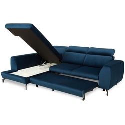 Диван угловой Inspira Furniture Denver SF Left Riviera 81 (Blue) Thumb