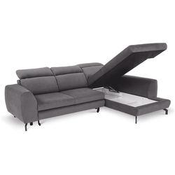 Canapea de colt Inspira Furniture Denver SF Right Jasmine 27 (Grey) Thumb