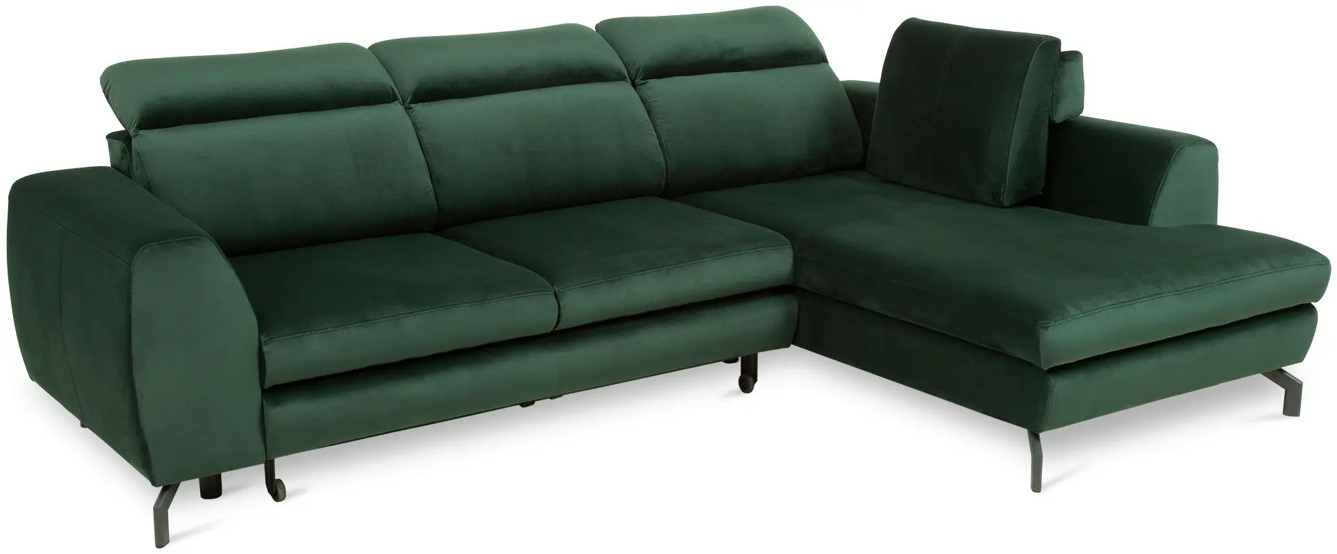 Диван угловой Inspira Furniture Denver SF Right Riviera 38 (Dark Green)