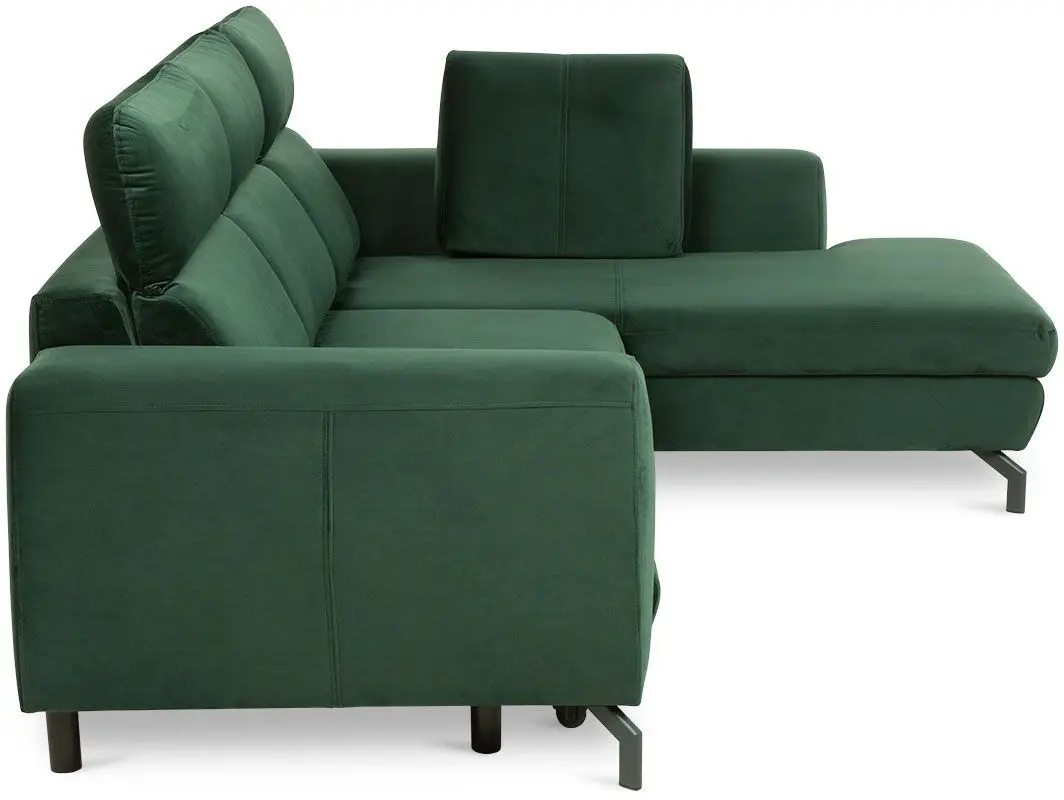 Диван угловой Inspira Furniture Denver SF Right Riviera 38 (Dark Green)