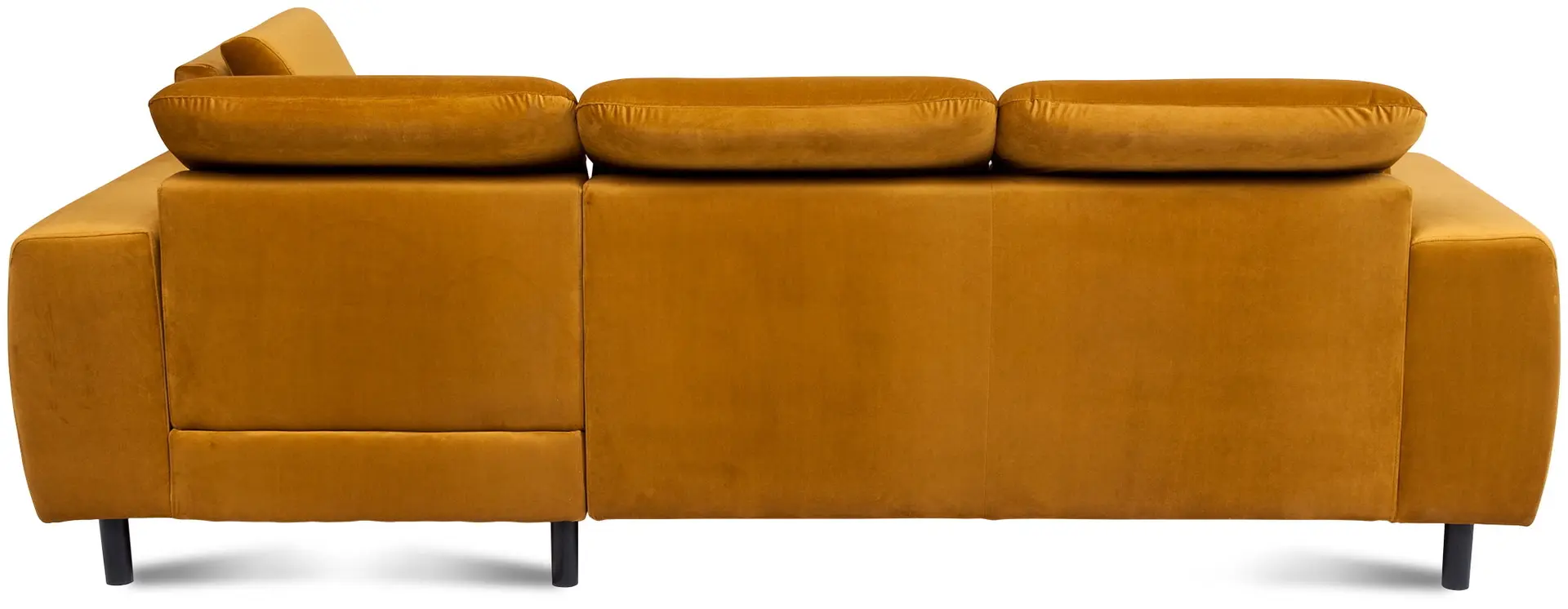 Canapea de colt Inspira Furniture Denver SF Right Riviera 41 (Mustard)