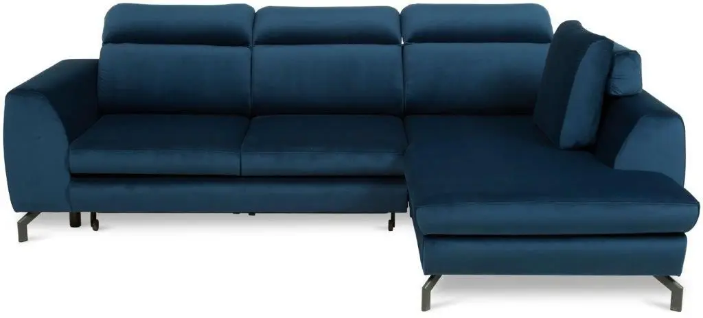 Canapea de colt Inspira Furniture Denver SF Right Riviera 81 (Blue)