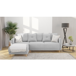 Диван угловой Inspira Furniture Gaja SF Enjoy New 20 (Silver) Thumb