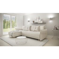 Canapea de colt Inspira Furniture Gaja SF Etna 21 (Beige) Thumb