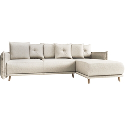 Canapea de colt Inspira Furniture Gaja SF Etna 21 (Beige) Thumb