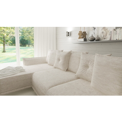 Canapea de colt Inspira Furniture Gaja SF Vogue 01 (Cream) Thumb