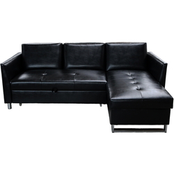 Canapea de colt Inspira Furniture Jonas SF MG-13 (Black) Thumb