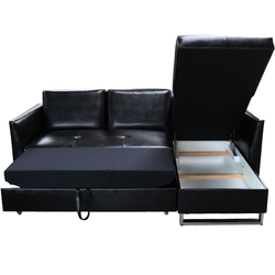 Canapea de colt Inspira Furniture Jonas SF MG-13 (Black) Thumb