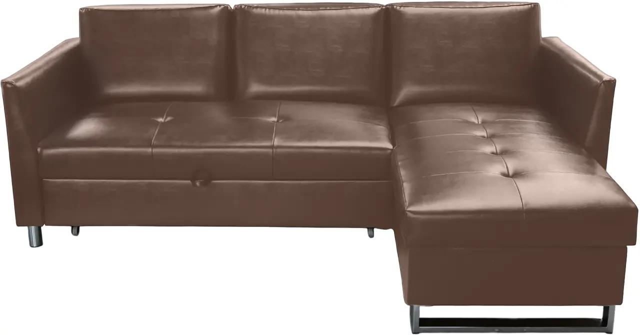 Canapea de colt Inspira Furniture Jonas SF MT-3 (Brown)