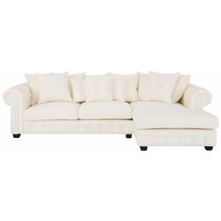 Диван угловой Inspira Furniture Leicester 2 OTR Right Casablanca 2301 (Cream) Thumb