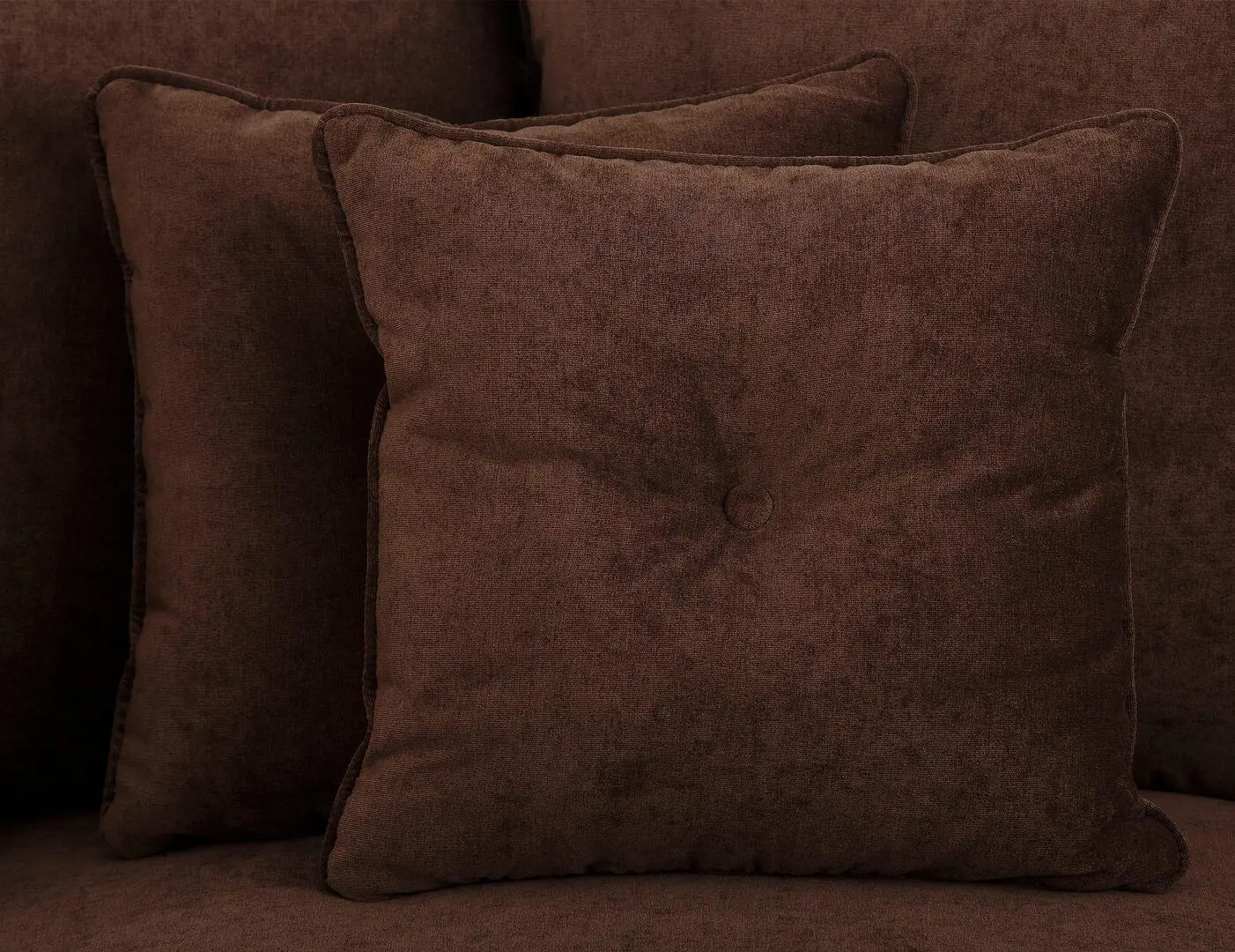 Canapea de colt Inspira Furniture Leicester 2 OTR Right Cosmic 70 (Brown)