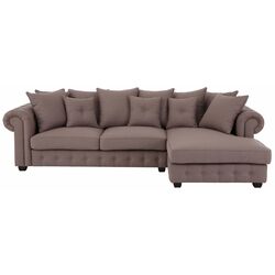 Диван угловой Inspira Furniture Leicester 2 OTR Right Sawana 03 (Light Brown) Thumb